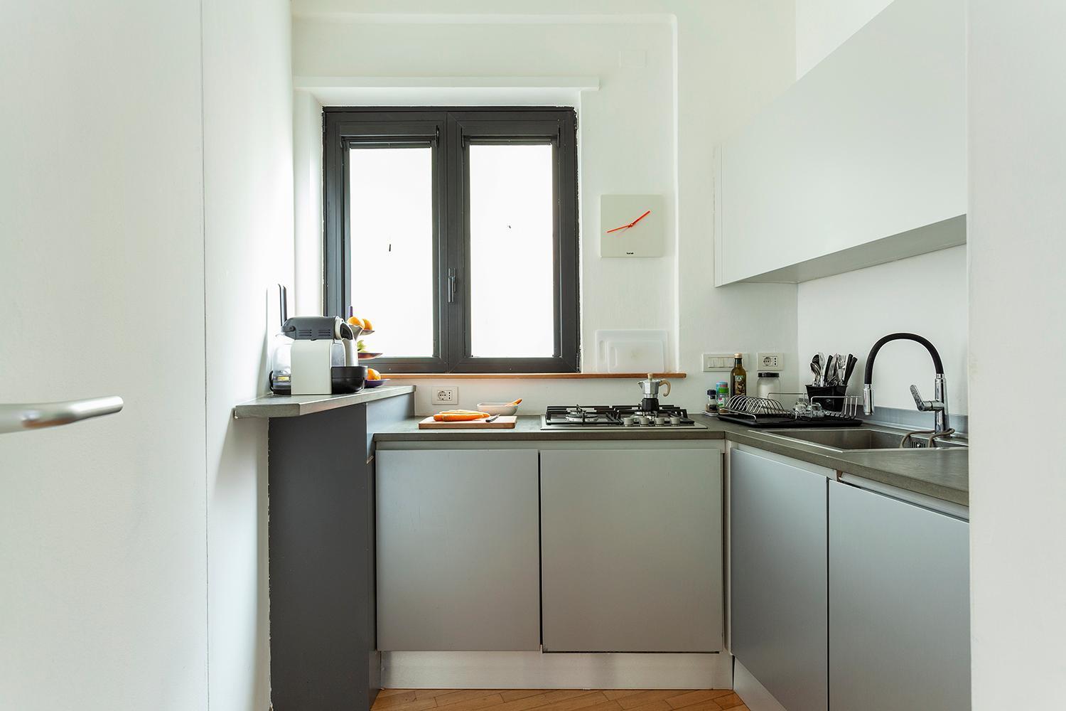 Appartement Duplex Luminoso In Zona Residenziale Milaan